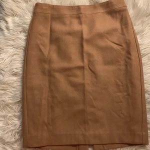 Wool J. Crew Pencil Skirt